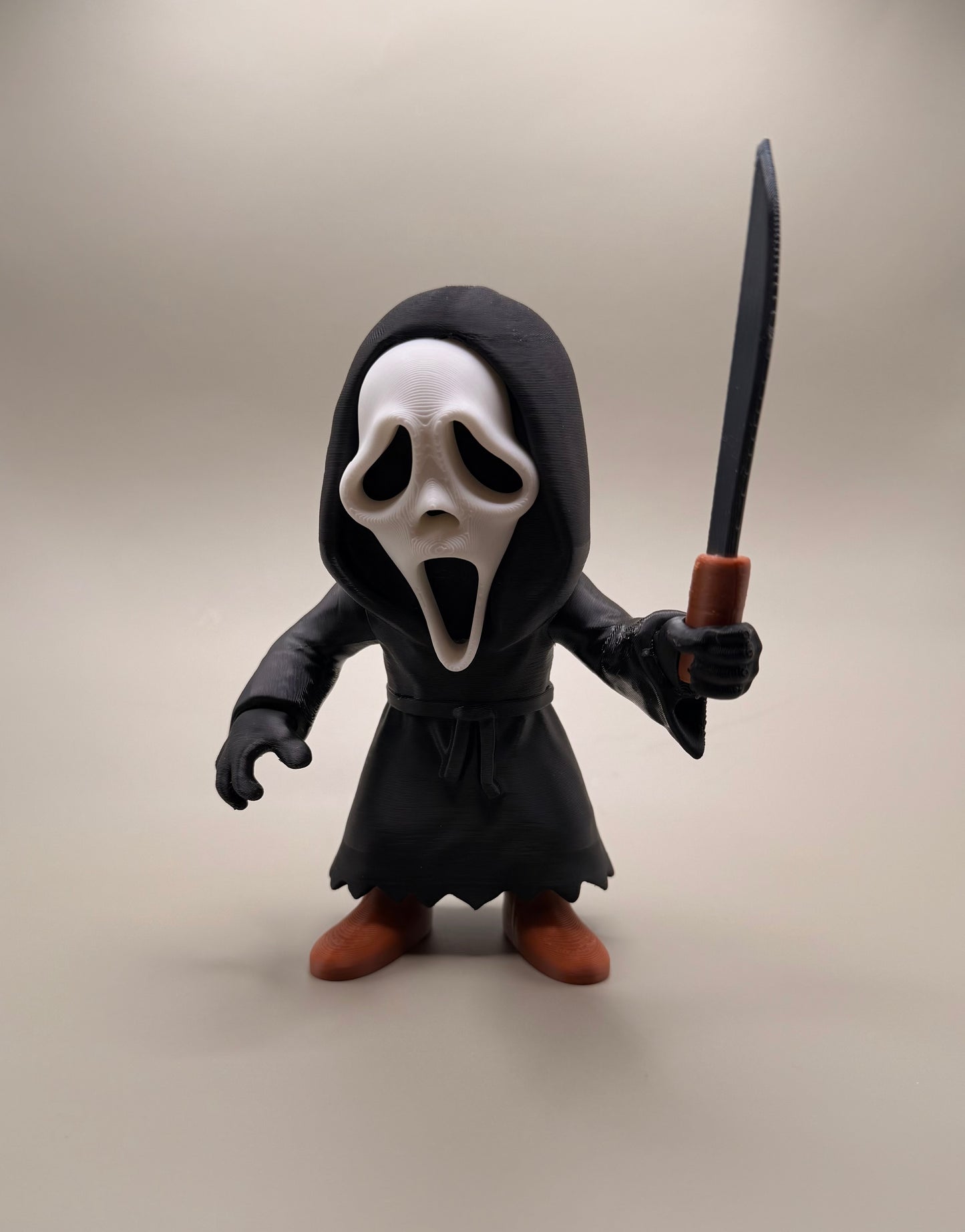 Ghostface Scream Character β Fan Art 3D Printed Horror Toy