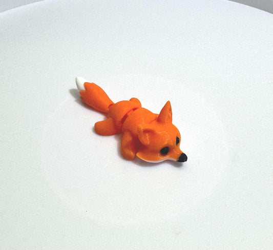 Articulated Fox Figurine