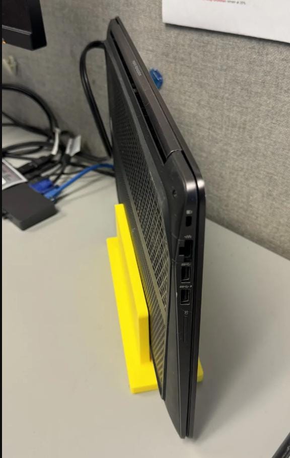 Durable 3D Printed Laptop Stand