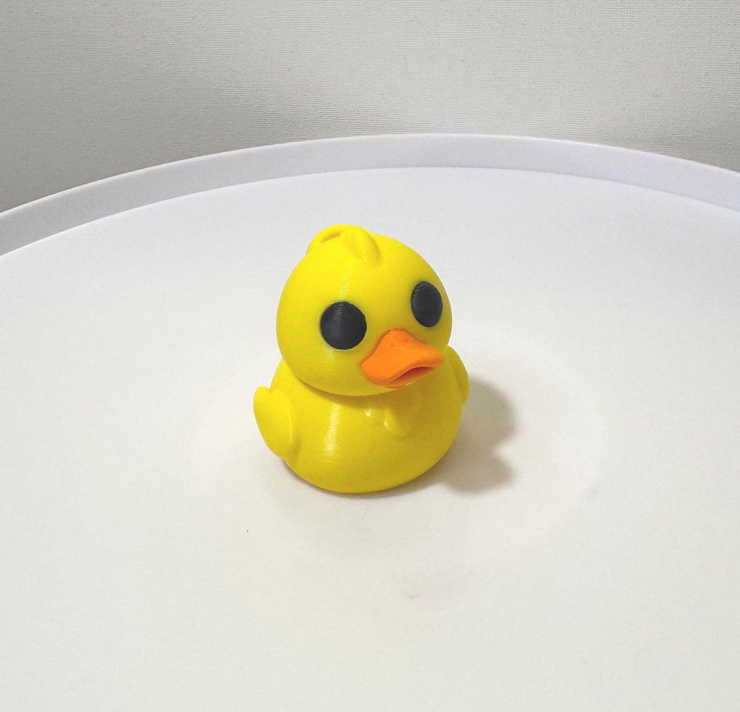 3D Printed Duck with Wiggly Feet: Fun Fidget Toy, Jeep Ducking Gift
