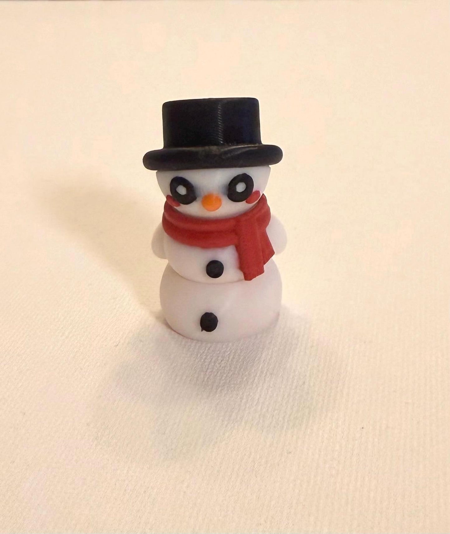 Flexi Snowman – 3D Printed Christmas Toy |Adorable Stocking Stuffer