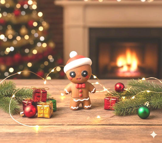 Flexi Gingerbread Man – 3D Printed Christmas Toy