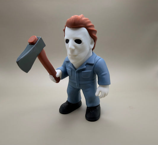 Michael Myers Fan Art – 3D Printed Horror Collectible - 5" Tall
