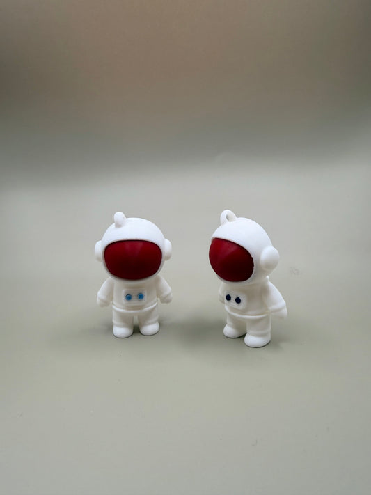 Flexi Astronaut – Articulated 3D Printed Space Figure - Set of 2
