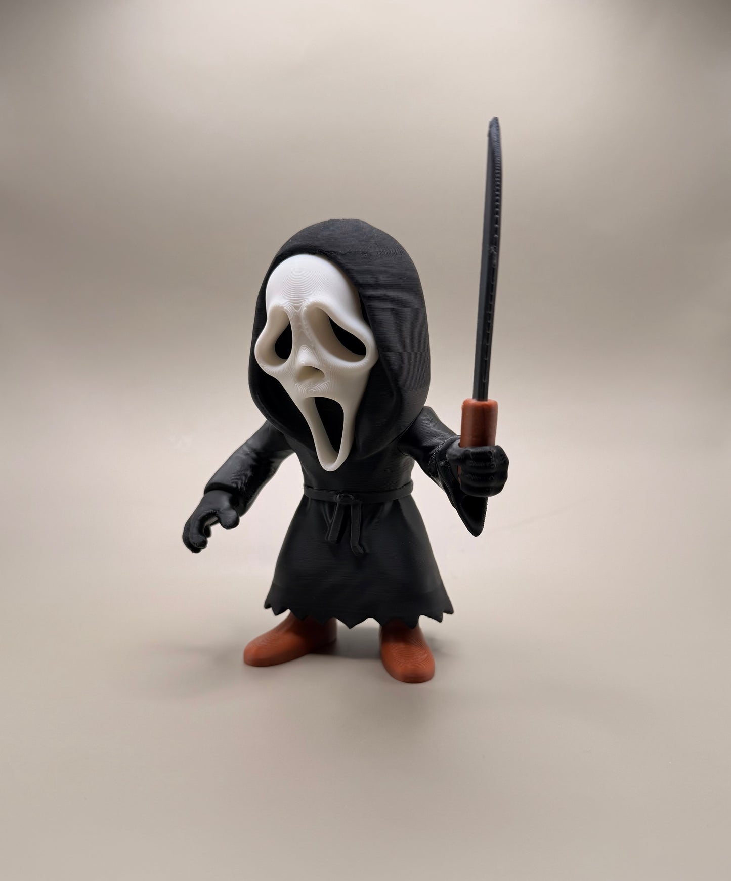 Ghostface Scream Character – Fan Art 3D Printed Horror Toy