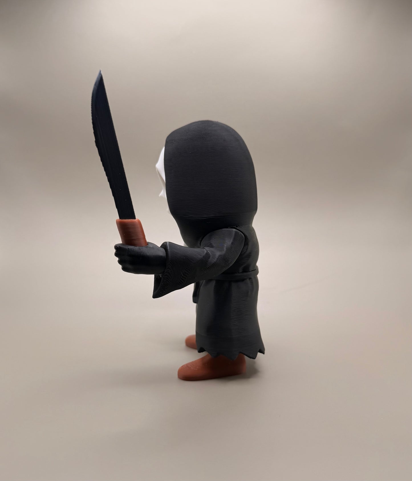 Ghostface Scream Character – Fan Art 3D Printed Horror Toy