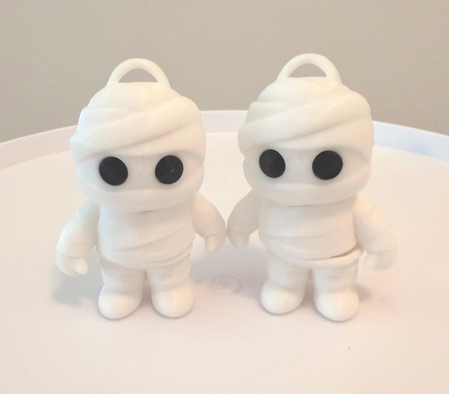 3D Printed Flexi Mummy – Spooky Halloween Fidget Toy, Collectible, or Gift